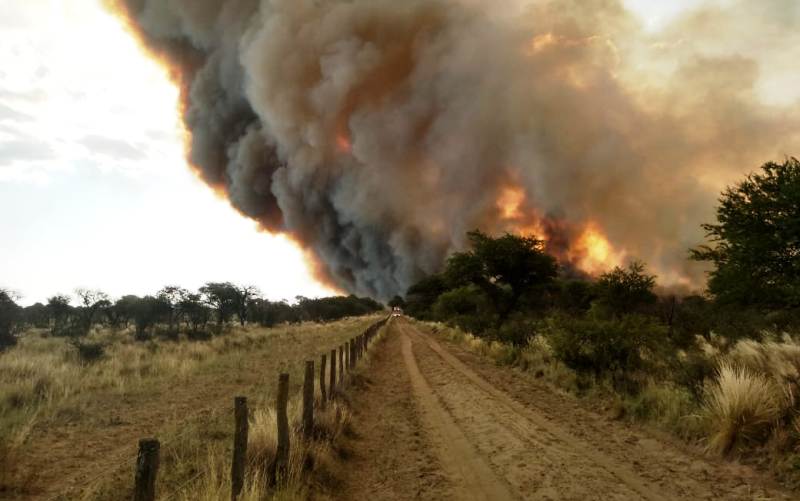 Una autobomba forestal para los bomberos de Catriló