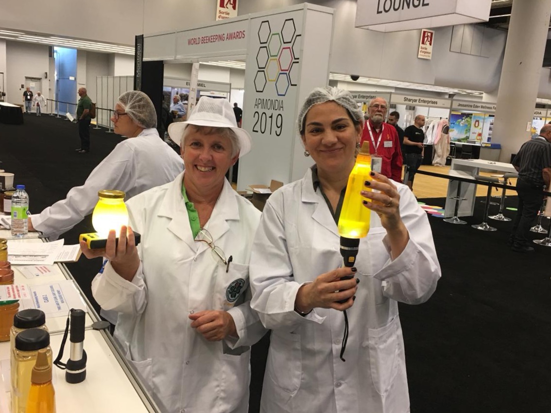 Miel argentina en apimondia