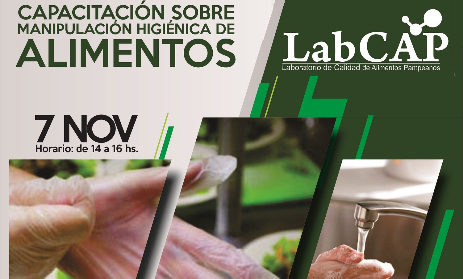 Realizarán capacitación sobre manipulación higiénica de alimentos