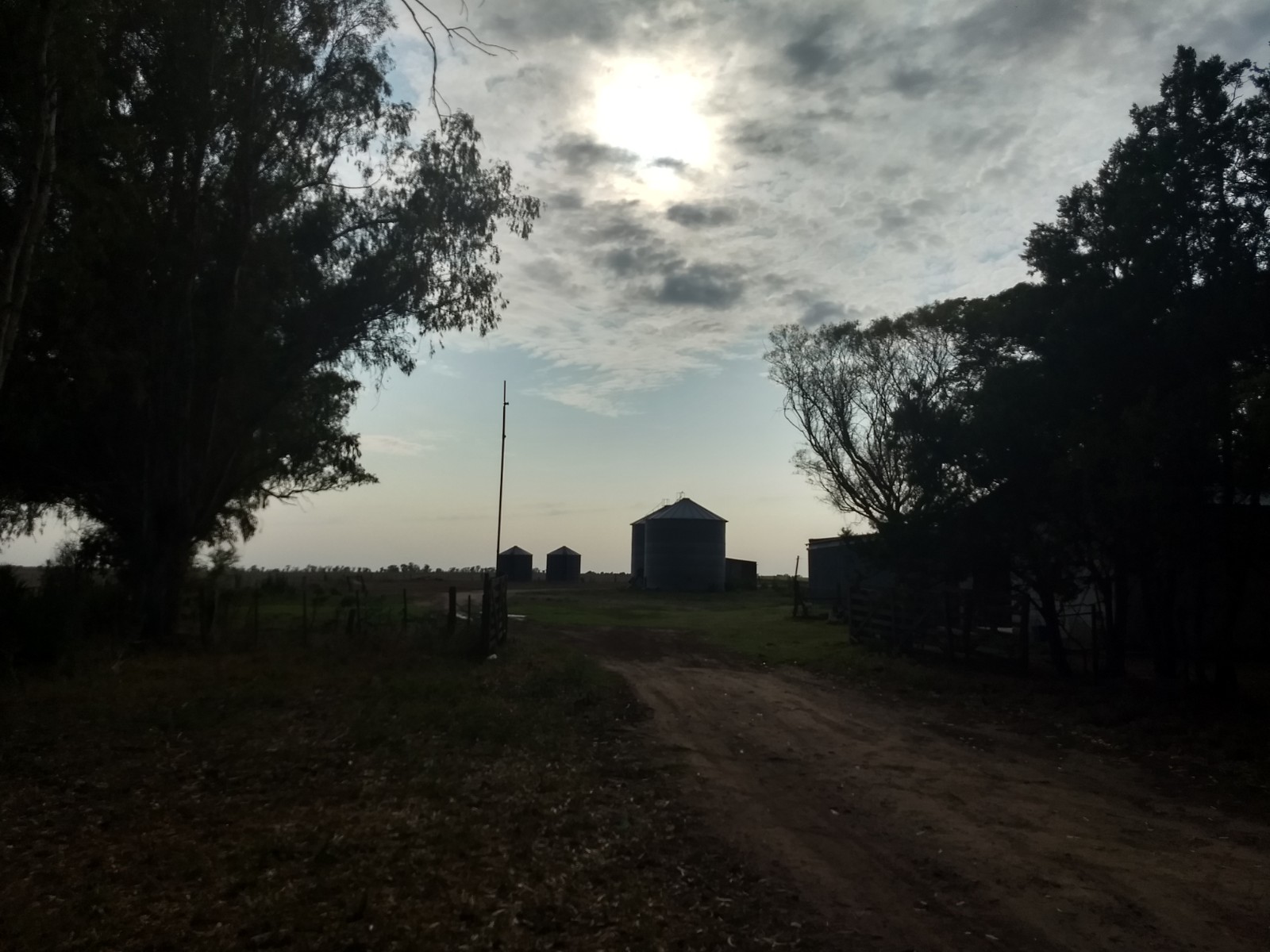 Corte de luz en zona rural