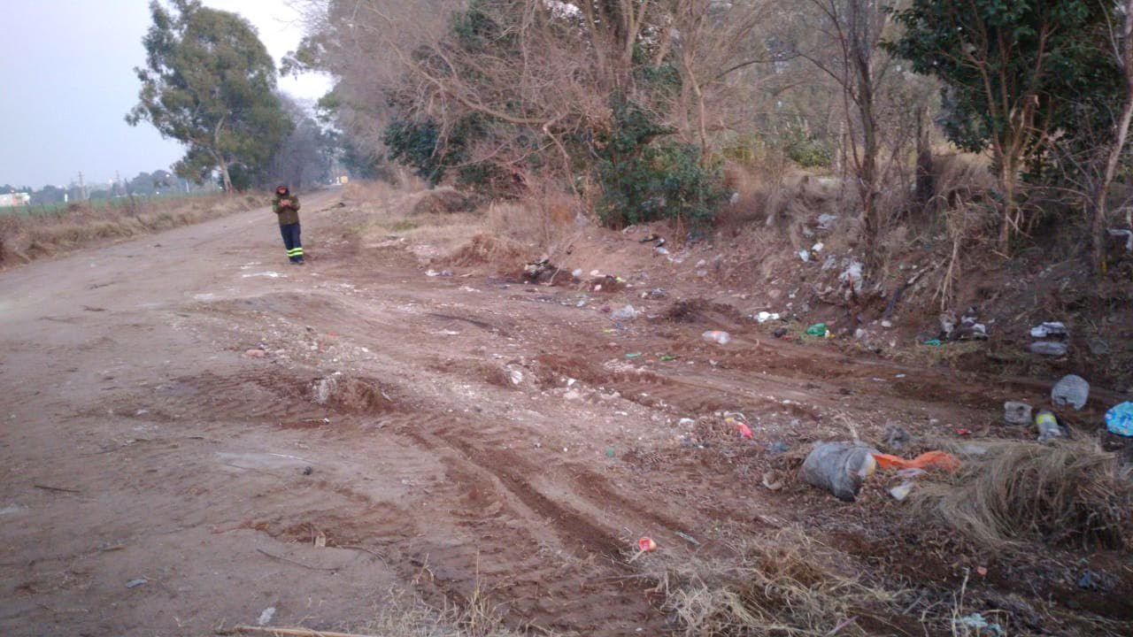 Caminos vecinales vs. basura