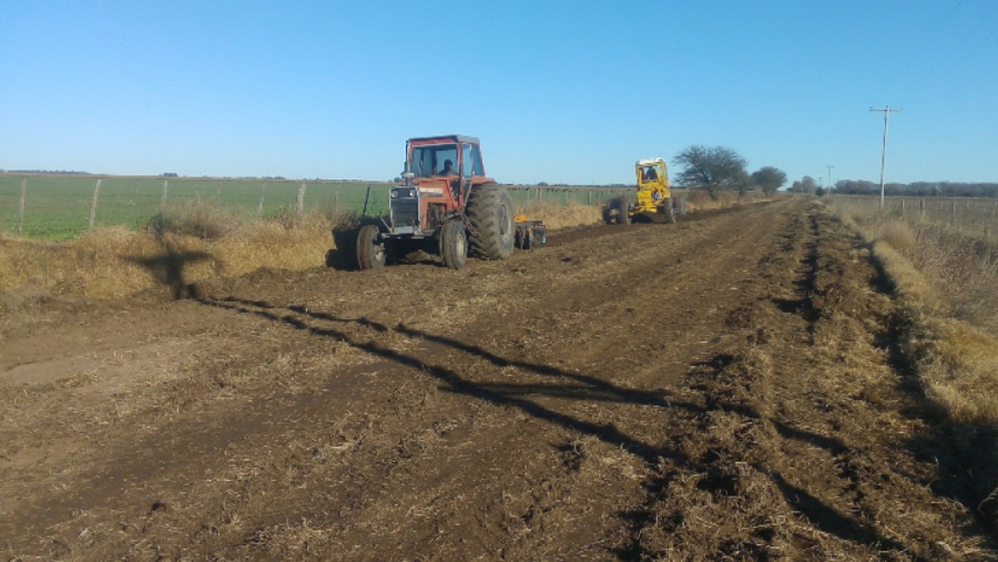 Se realizan trabajos en la red terciaria de Metileo