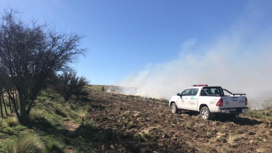 Incendios durante el fin de semana