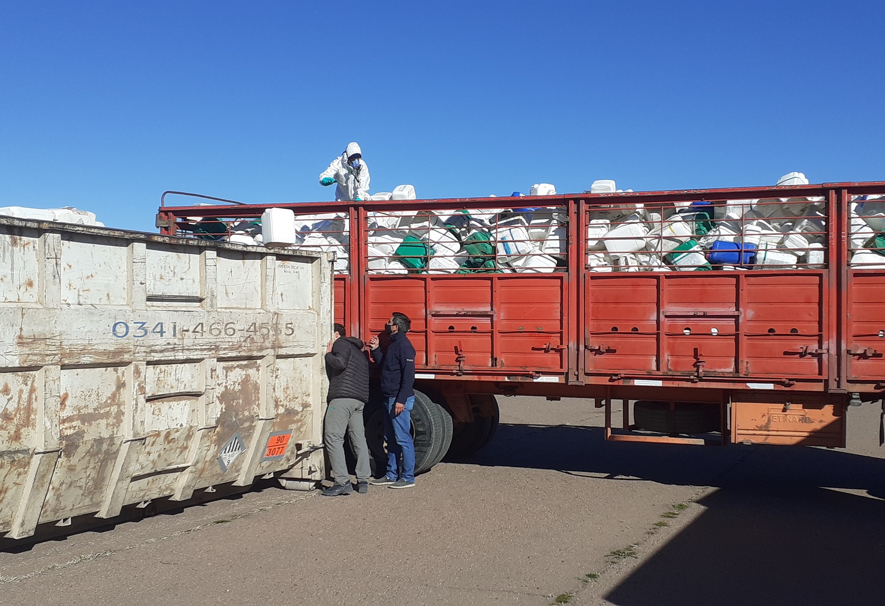 Tercera Campaña itinerante de recepción de envases vacíos de fitosanitarios