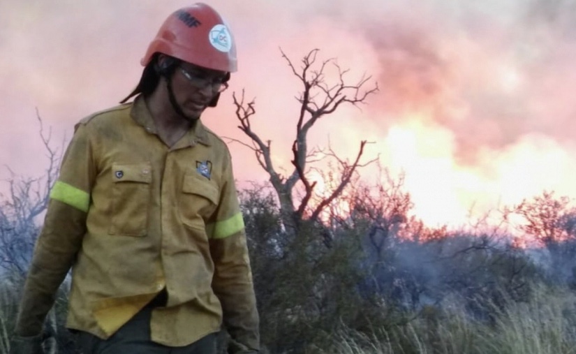 Se controló un incendio en Árbol Solo