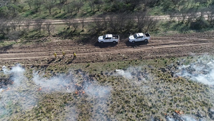 56 incendios y más de 37 mil hectáreas en La Pampa