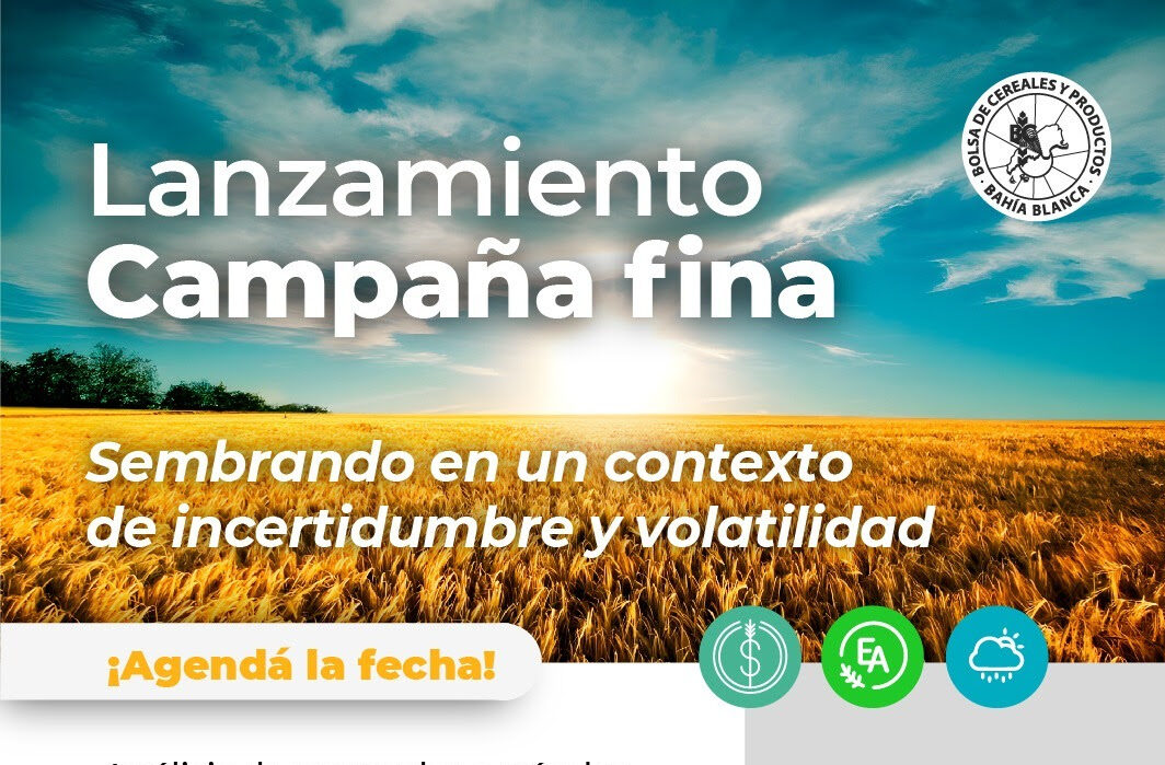 La campaña fina se lanza el 23 de mayo