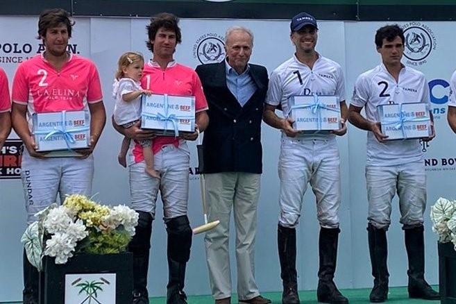 La carne argentina en Estados Unidos junto al mejor polo del mundo