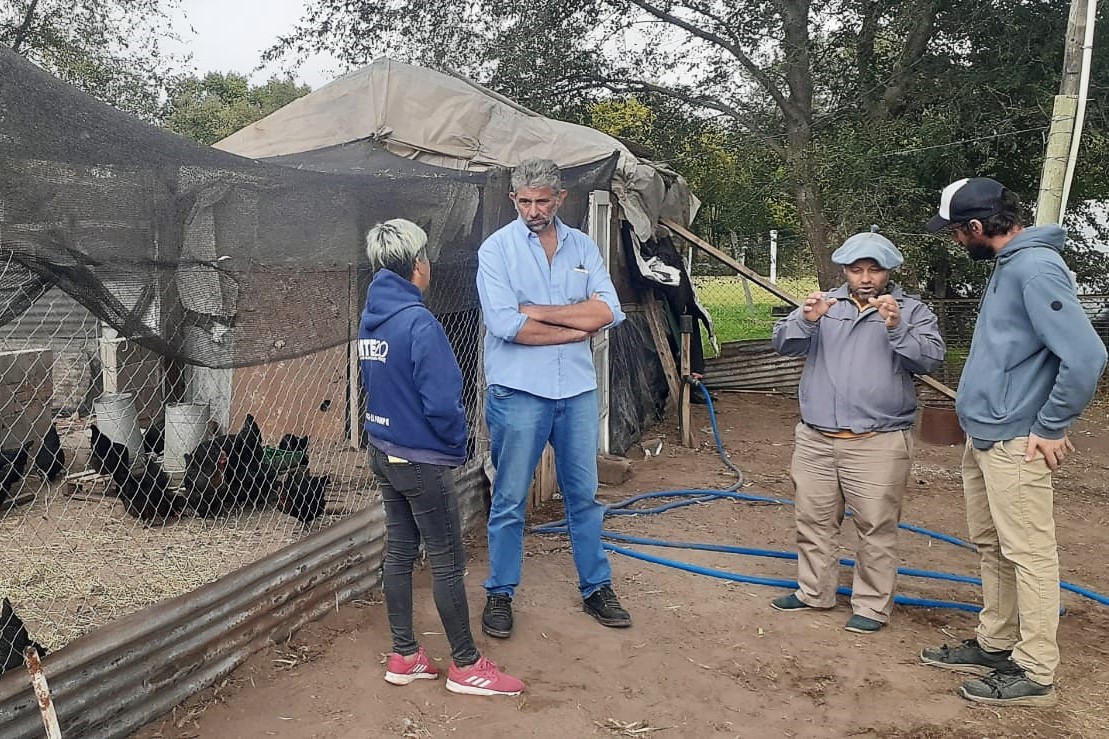 SENASA recorrió producciones de agricultura familiar en La Pampa