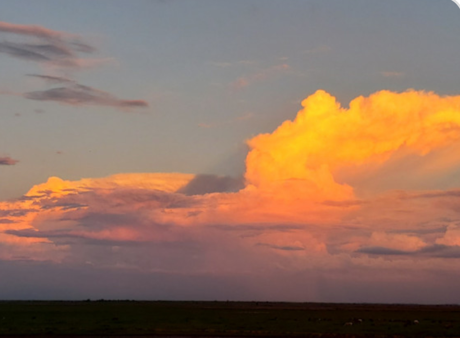 Estiman un trimestre con lluvias para el centro y este del país