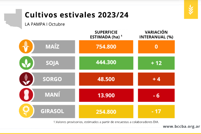 Cómo viene la intención de siembra para la gruesa?