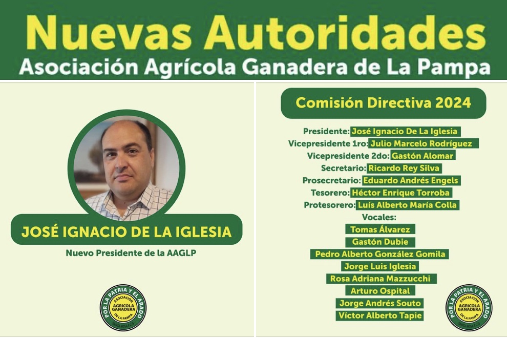 Nuevas Autoridades en la Agrícola de Santa Rosa