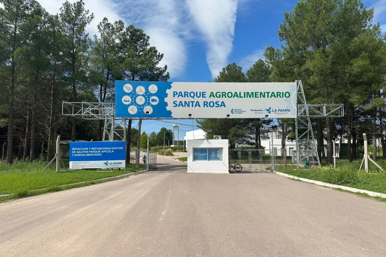 Avanzan las obras de radicación en el Parque Agroalimentario de Santa Rosa