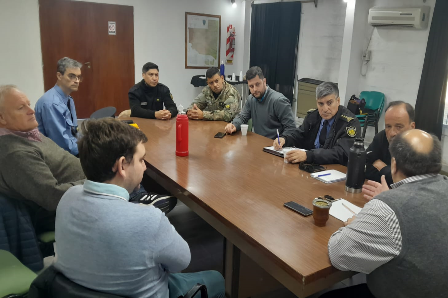 Santa Rosa: Reunión por seguridad rural