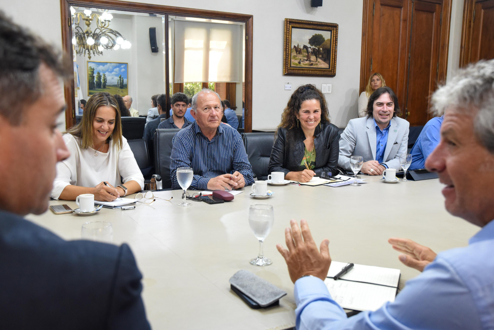 Nación y la Mesa de Enlace analizan la proyección positiva de la baja de retenciones