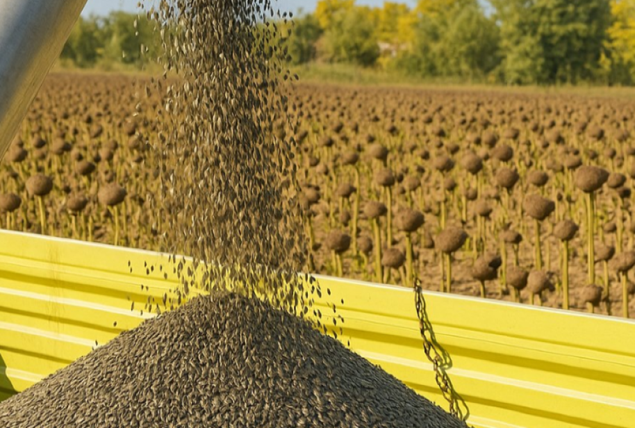 El girasol con un rendimiento promedio de 2.100 Kg/ha