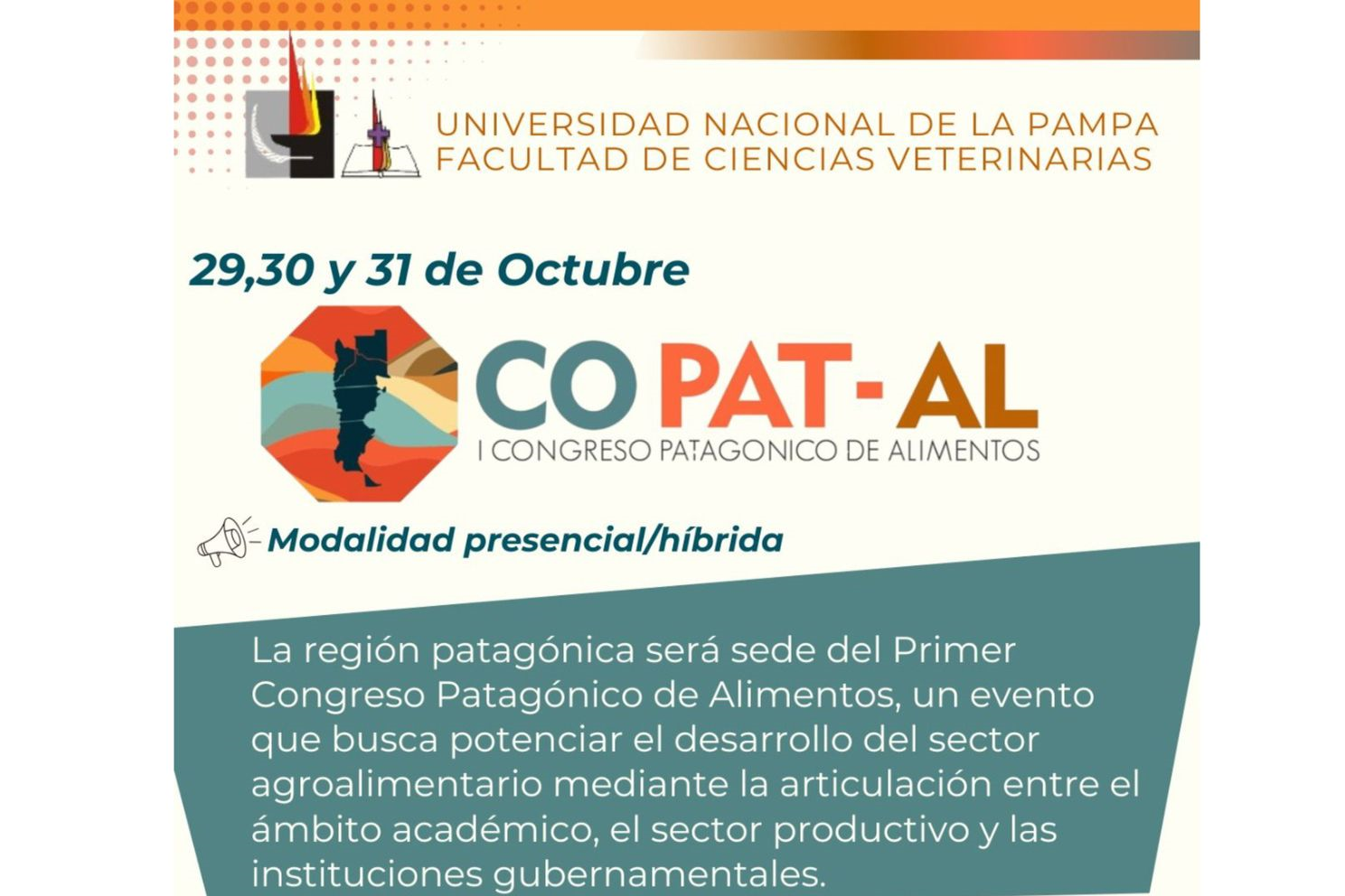 Primer Congreso Patagónico de Alimentos (I CoPat-Al)