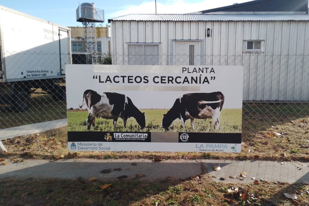 Inauguraron la planta láctea cooperativa