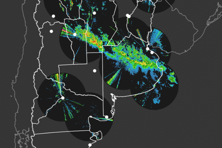 Las lluvias dejaron pocos milímetros