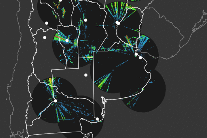 Un nuevo radar meteorológico refuerza la vigilancia del tiempo en Córdoba y el centro del país