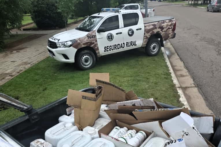 Recuperaron semillas e insumos por más de 250 millones