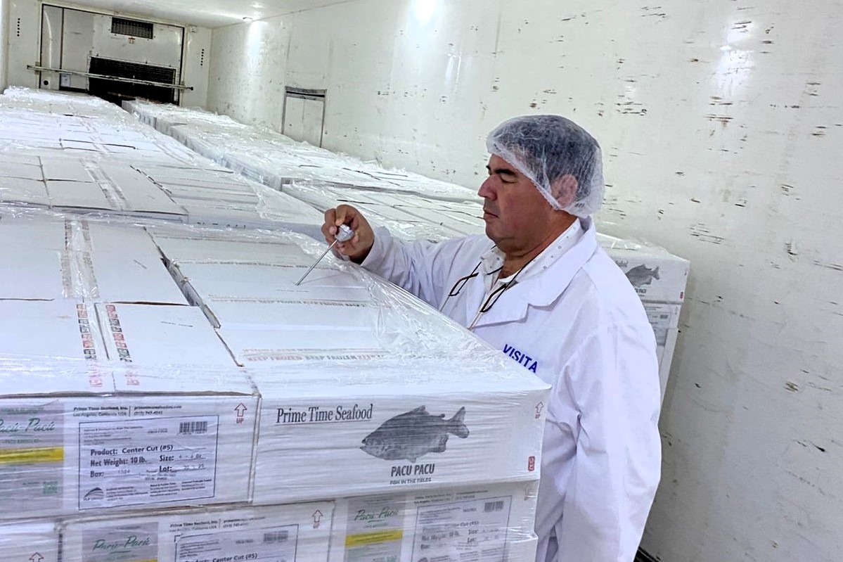 8.200 kilos de carne de pacú desde Chaco a Estados Unidos