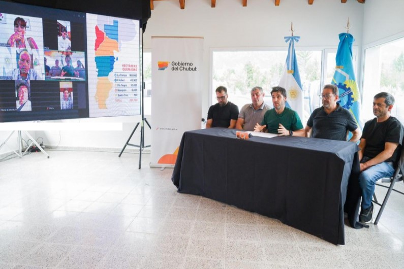 Adhesión pampeana al proyecto de emergencia ígnea en provincias patagónicas