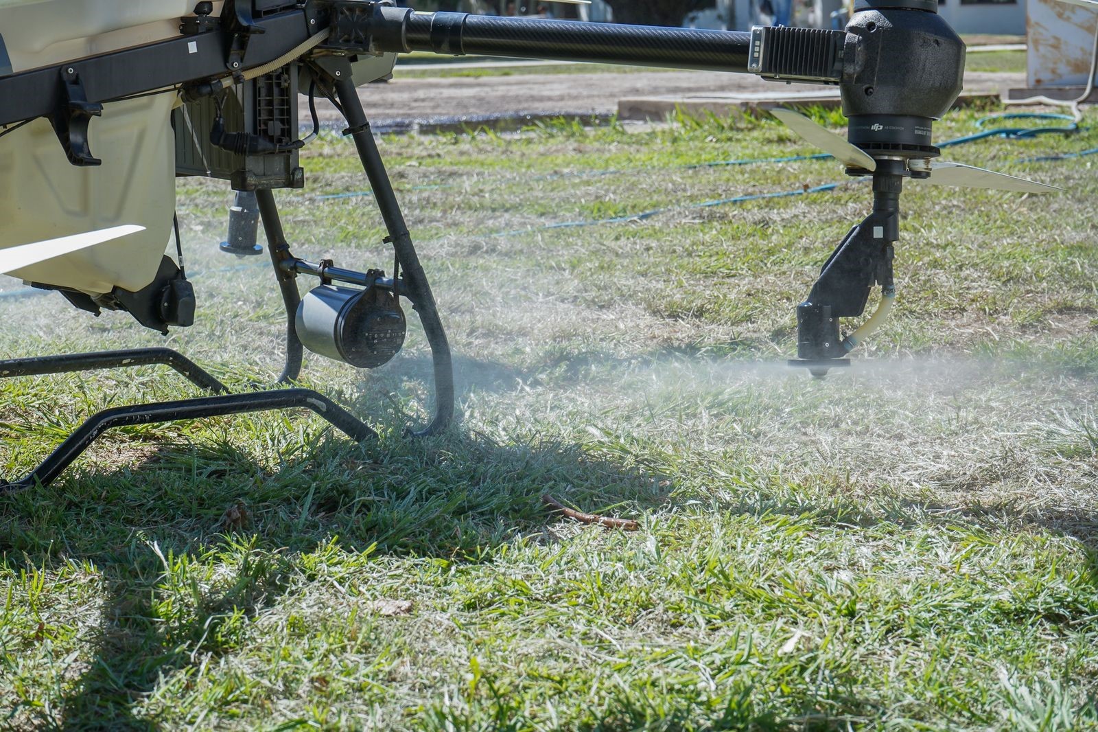 Capacitan en el uso de drones para pulverizar