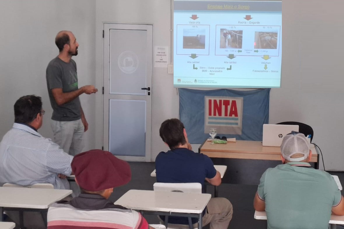 Forrajes y engorde, temas abordados para capacitar en ganadería