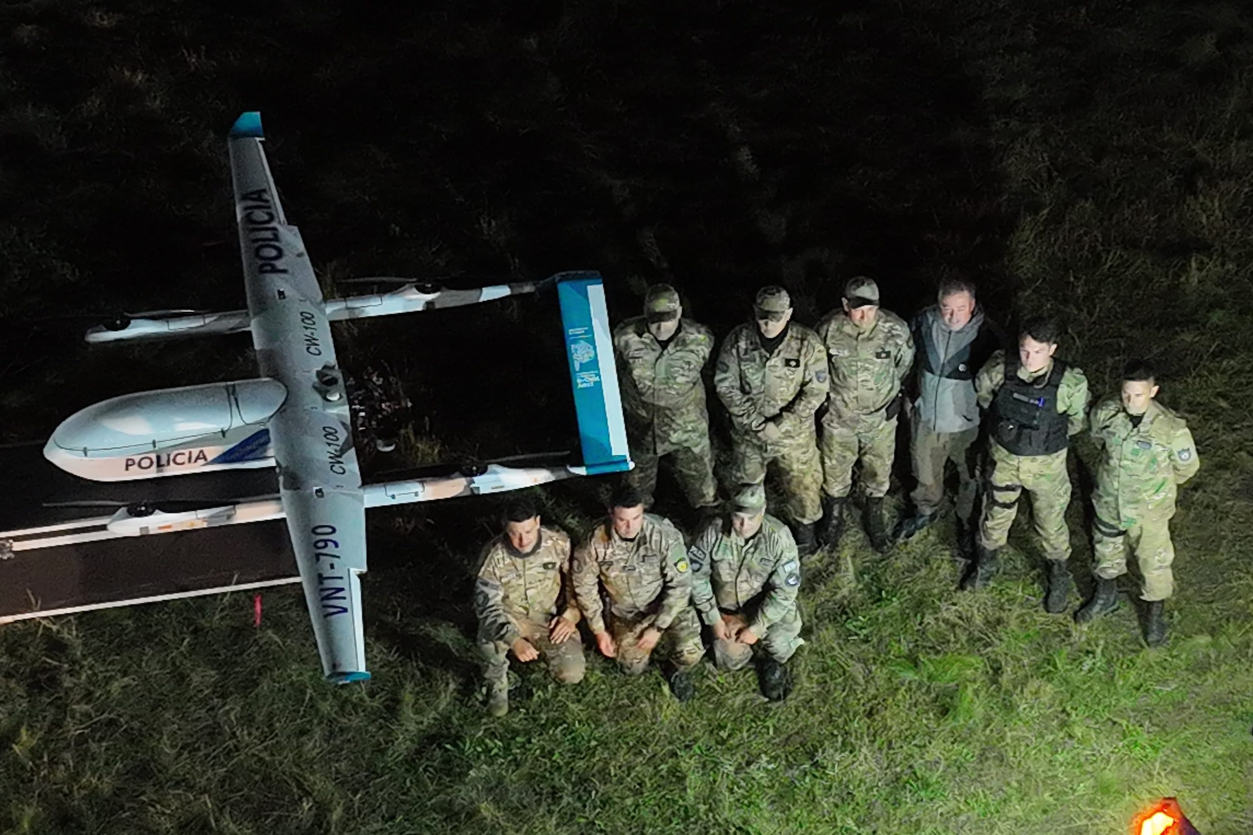 Detectan cazadores en operativos de seguridad rural con drones