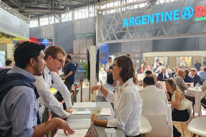 Promocionando la carne argentina en la ciudad de las luces