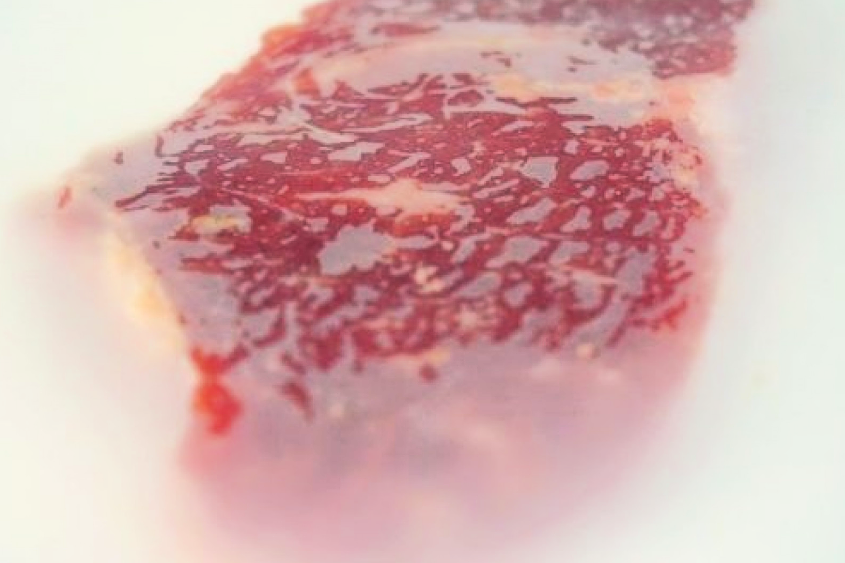 Crearon un film biodegradable para conservar carne vacuna