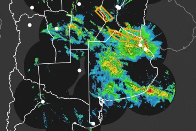 Tormentas y viento zonda para La Pampa