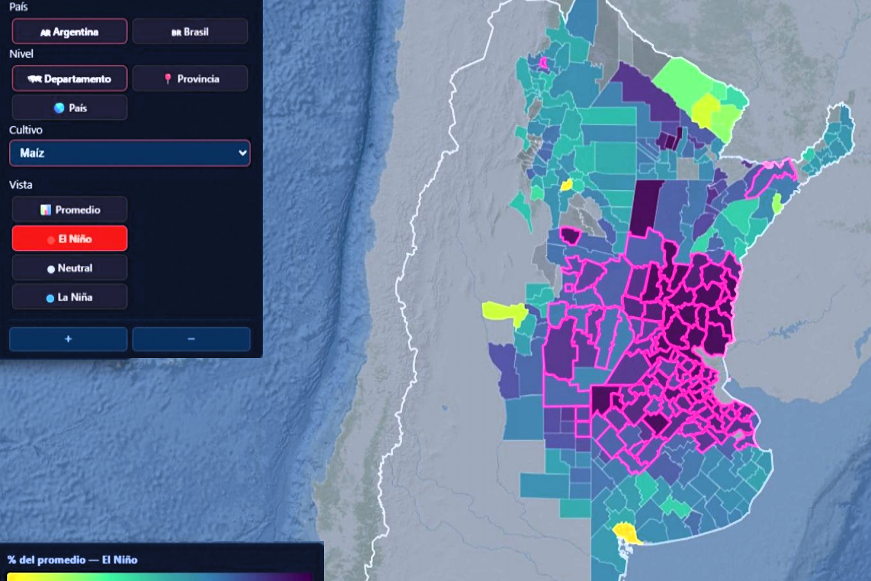 Una herramienta para evaluar el impacto de El Niño en los cultivos